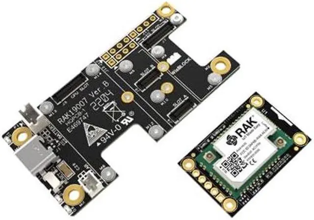 Alt view image 3 of 5 - RAKwireless WisBlock Meshtastic Starter Kit US915 Base RAK19007 + Core RAK4631