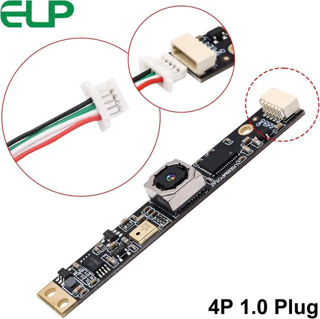 Alt view image 4 of 5 - ELP 8mp USB Camera Module with Microphone Autofocus PC Camera for Computer 4K Lightburn Camera for Laser Engraver Mini Auto Focus Webcam Board CCTV USB Surveillance Camera for Raspberry Pi Laptop
