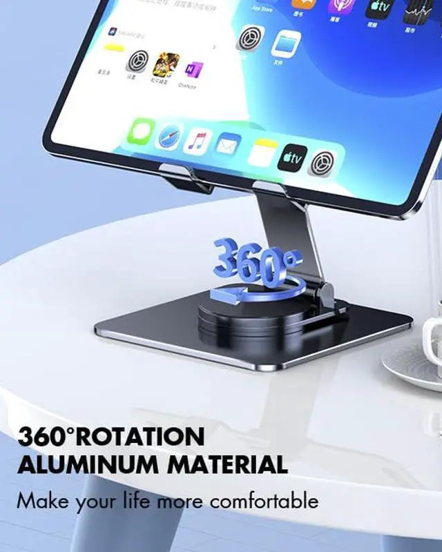 Alt view image 4 of 5 - ACEDAYS iPad Cooler,Magnetic Tablet Cooler for ipad/Surface pro/Samsung Tab,Universal Radiator with Temperature Display for Mobile Gaming,Tiktok Live Streaming(Including Tablet stand Holder)