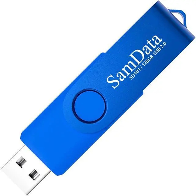 Alt view image 4 of 5 - SamData 128GB USB Flash Drives 5 Pack 128GB Thumb Drives Memory Stick Jump Drive with LED Light for Storage and Backup (5 Colors: Black Blue Green Red Silver)