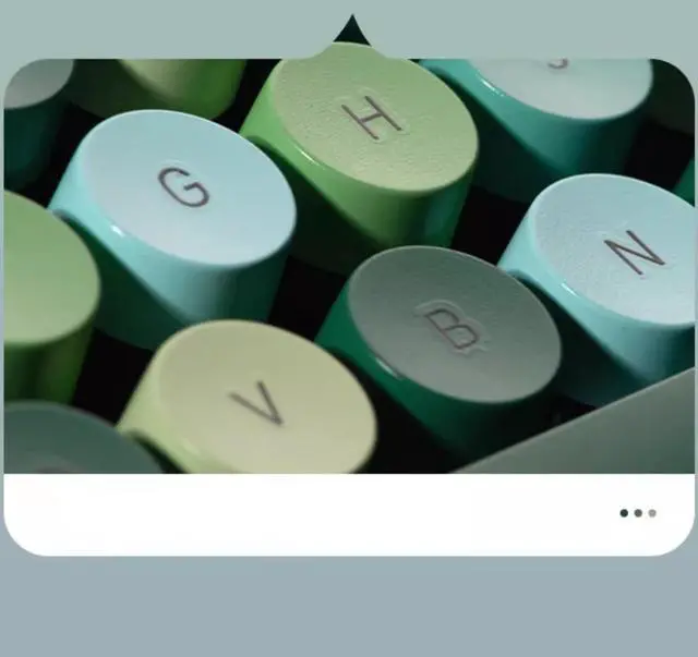 Alt view image 3 of 5 - 2.4G Full-Size Wireless Keyboard and Mouse Combo, TzBBL Colorful Computer Wireless Keyboard Mouse Combos 104 Key (Green-A)...