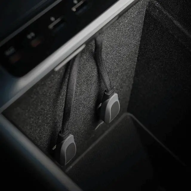 Alt view image 5 of 5 - VION Model 3/Y Center Console Hub (Real-time Charging Data) - Fits 2024-2021 Model Y, 2023-2021 Model 3 - Display Turns on When Charging.