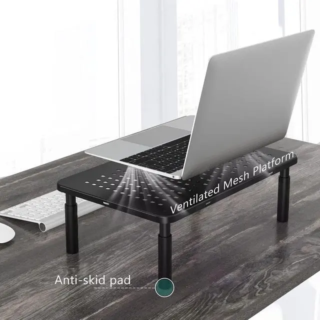Alt view image 5 of 5 - WALI Bundles-Monitor Stand Riser and Computer Monitor Stand with Storage