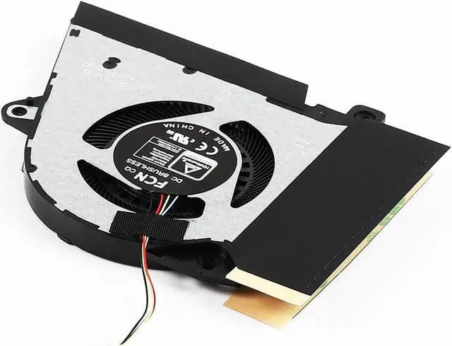 Alt view image 5 of 5 - CPU+GPU Cooling Fan for ASUS ROG Zephyrus G14 GA401Q GA401QC GA401QE GA401QH GA401QM GA401IHR Series DFSCK221151818 FNNX DFSCK22D05883K FNNW DC12V 1A Fan