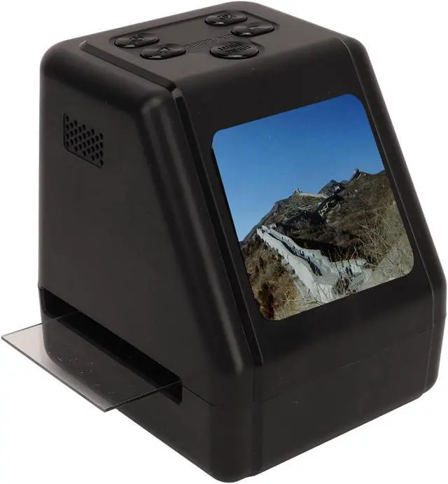 Main image of Film Scanner, Photo and Negative Scanner, Convert 135 126 110 Slides to 12MP Digital Photo, Memories withImage, Fast Scanning, Multiple Film Size Options, All in One Design.