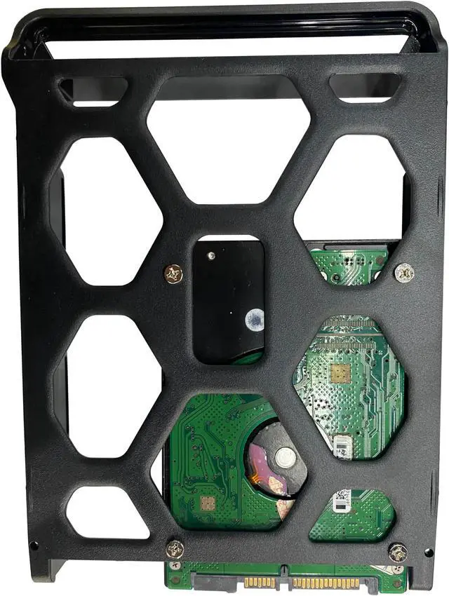 Alt view image 3 of 4 - BestParts New 3.5/2.5 inch Hard Disk Tray (Type D7) Compatible with Synology NAS DS213, DS213+, DS214, DS214play, DS216, DS216+, DA216+, DS218, DS218+, DS220+, DS415+, DS416, DS416play, DS916+