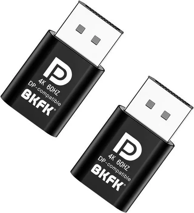 Main image of BKFK 4K DisplayPort Headless Dummy Plug - Supports 1080p-240Hz EDID Emulator Dongle 60Hz for Crypto Mining, Remote Servers, and Virtual Desktops(DP-4K-2P)