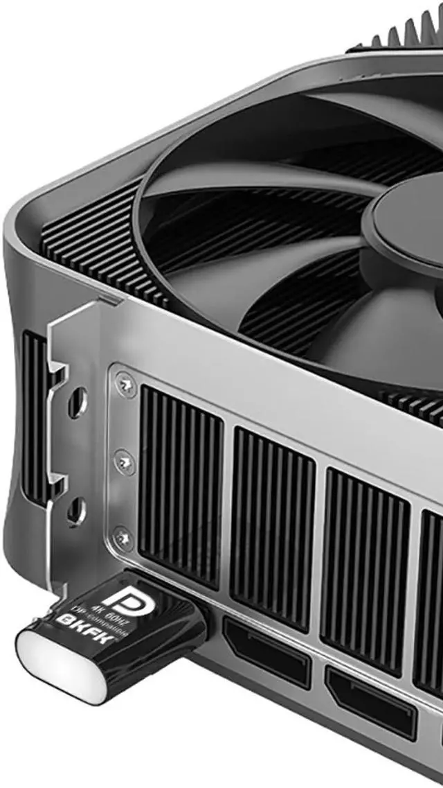 Alt view image 3 of 4 - BKFK 4K DisplayPort Headless Dummy Plug - Supports 1080p-240Hz EDID Emulator Dongle 60Hz for Crypto Mining, Remote Servers, and Virtual Desktops(DP-4K-2P)