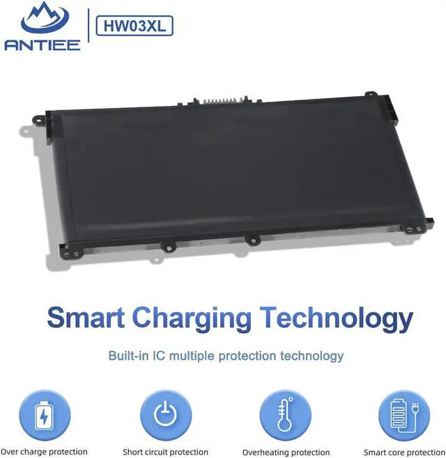 Alt view image 5 of 5 - ANTIEE HW03XL L97300-005 Battery for HP Pavilion 15-EG 15-EH 17-CN 17-CP 15-EG0073CL 15-EG2073CL 15-EG1053CL 15-EG1073CL 15-EG2025NR 15-EG3053CL 17-CN2XXX 17-CN0053CL 17-CN0065CL 17-CN0023DX HW03041XL
