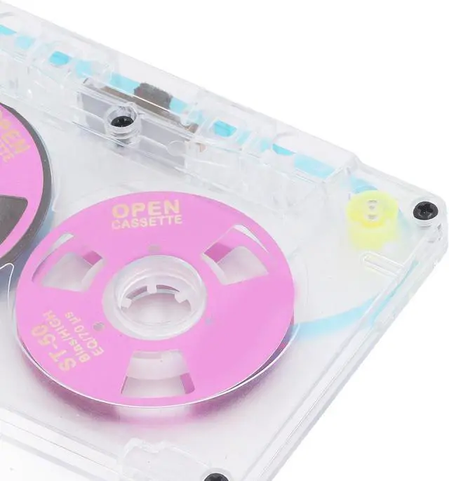 Alt view image 5 of 5 - Blank Cassette Tapes Audio Cassettes, Clear Audio Cassette Tapes for Recording, Low Noise High Output 46 Minute (Violet)