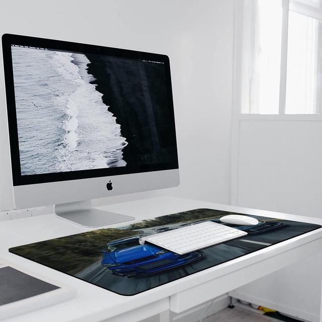 Alt view image 5 of 5 - Large Mouse Pad Gaming Japanese Car JDM Car R34 Cool Sports Car Art Desk Mat Long Big Mousepad Extended Keyboard Computer Pad Office Desk Organizers and Accessories 40x90cm