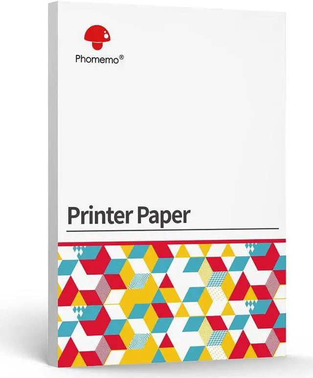 Alt view image 3 of 5 - Phomemo Q302 Portable Printer Wireless for Travel with 200pcs Thermal Printer Paper 8.5 X 11