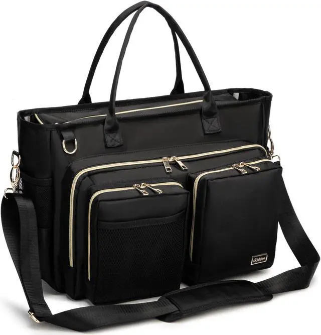 Main image of Rabjen Nurse Utility Tote Bag, Laptop Travel Bag for Work Home Care Nurse for adults