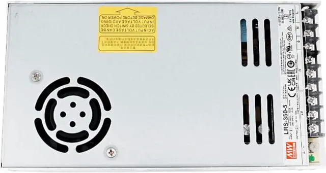 Alt view image 4 of 5 - MEAN WELL LRS-350-5 Enclosed Power Supply 5V - 60A