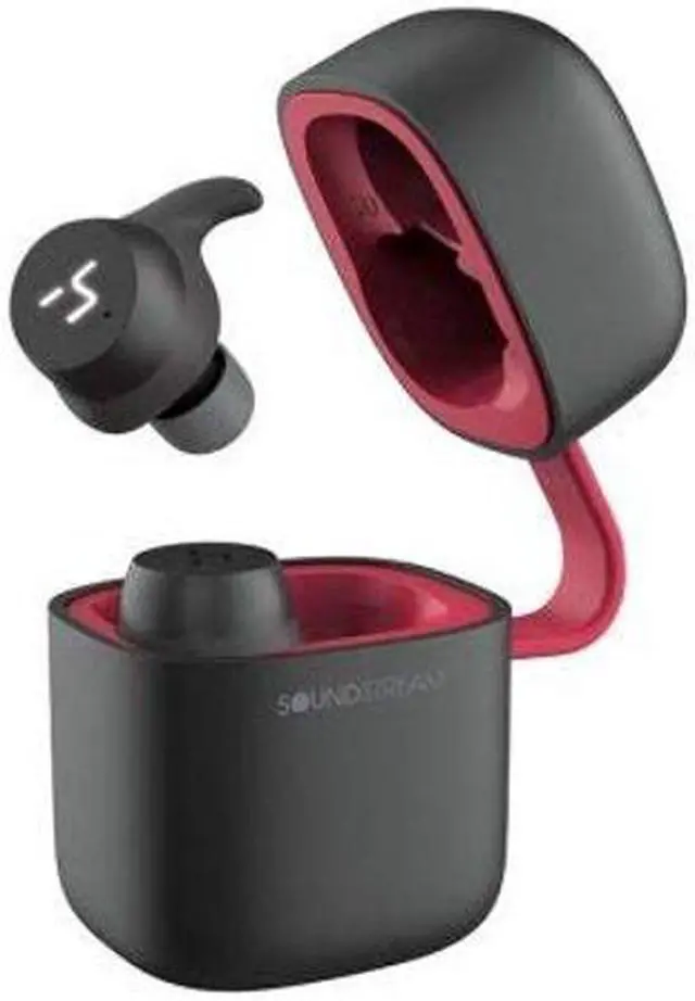 Alt view image 4 of 5 - Epsilon Soundstream h2GO True Wireless Earbuds with Charging Pad HEQC-BK - Black