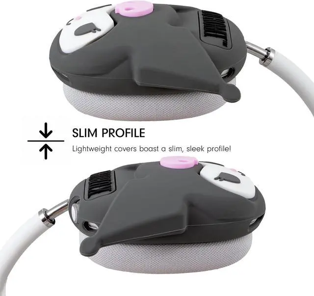 Alt view image 4 of 5 - Sonix x Sanrio Protective Case Cover for AirPods Max Headphones | Silicone Cover Case | Kuromi