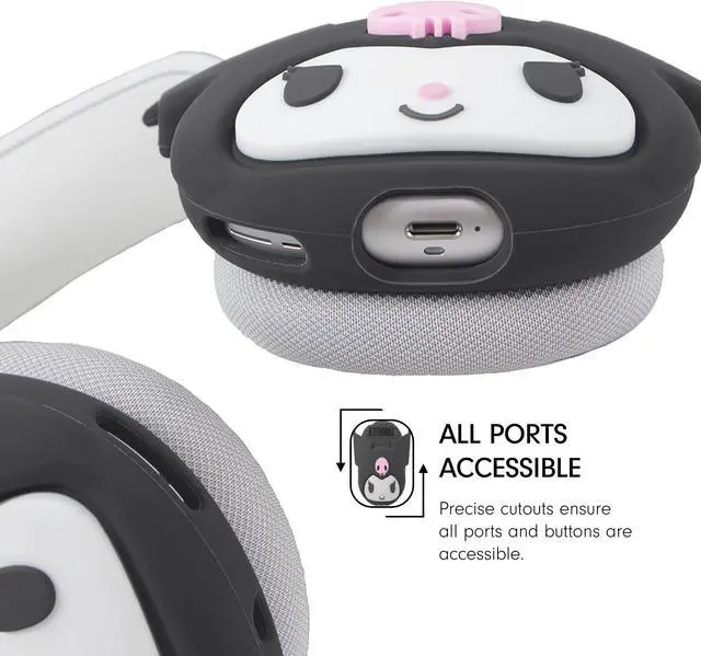 Alt view image 5 of 5 - Sonix x Sanrio Protective Case Cover for AirPods Max Headphones | Silicone Cover Case | Kuromi