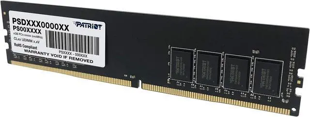 Alt view image 4 of 4 - Patriot Memory Signature Line DDR4 16GB (1x16GB) UDIMM Frequency: 2400MHz (PC4-19200) 1. 2 Volt - PSD416G24002