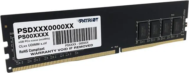 Alt view image 3 of 4 - Patriot Memory Signature Line DDR4 16GB (1x16GB) UDIMM Frequency: 2400MHz (PC4-19200) 1. 2 Volt - PSD416G24002