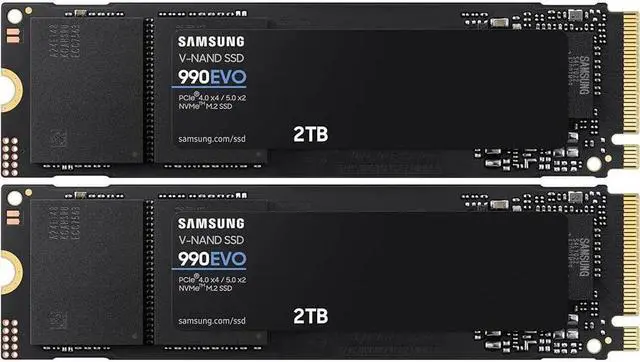 内蔵型SSD Samsung 990 EVO MZ-V9E2T0B-IT 2TB NVME 990 EVO NVMe™ 2TB Internal SSD | Samsung US