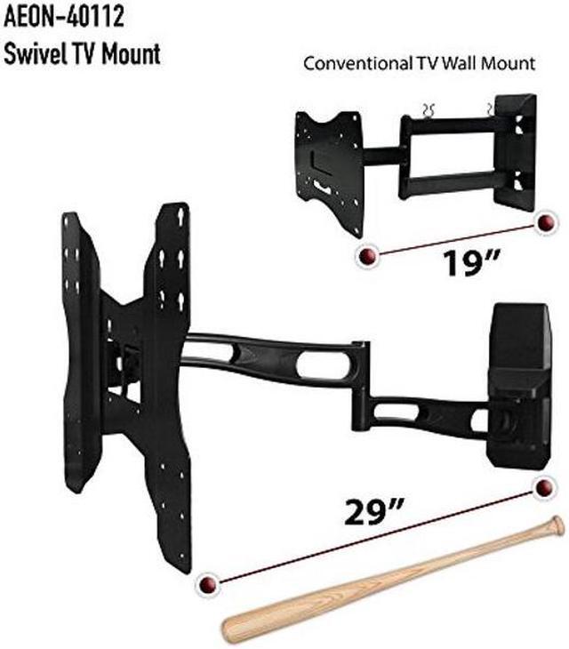 Alt view image 2 of 5 - Aeon Stands and Mounts Full Motion Wall Mount with 29-Inch Extension for 32 to 65-Inch TV