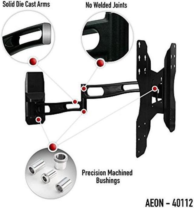 Alt view image 5 of 5 - Aeon Stands and Mounts Full Motion Wall Mount with 29-Inch Extension for 32 to 65-Inch TV
