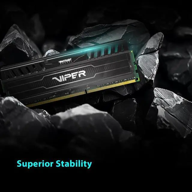 Alt view image 4 of 5 - Patriot Viper 3 DDR3 RAM 16GB (2X8GB) 1600MHz CL9 1.5v UDIMM Desktop Gaming Memory Kit Compatible with XMP - PV316G160C9K