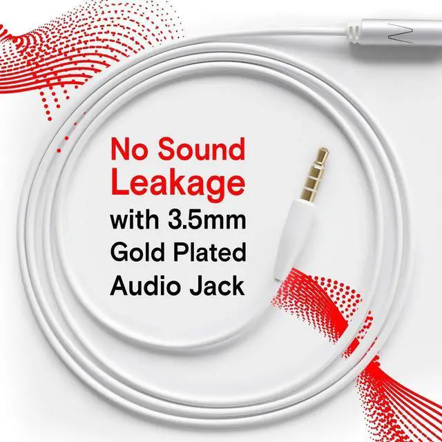 Alt view image 5 of 5 - Symphonized Wired Earbuds with Microphone 3.5mm  Noise Isolating Headphones with Wire, Earphones Wired, Headphones with Microphone for Computer, Ear Phones Android Electronics, Natural Wood (White)