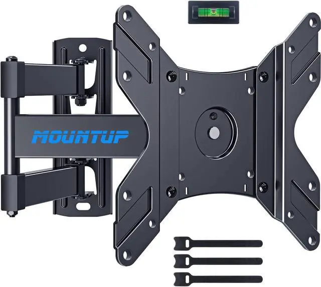 Alt view image 2 of 5 - MOUNTUP Single Stud TV Wall Mount and Tilting TV Wall Mount Bundle