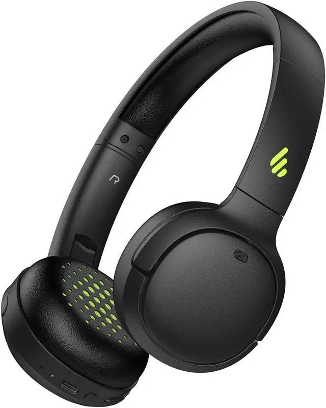 Main image of Edifier WH500 Wireless On-Ear Headphones with Foldable Lightweight Design and Solid Bass, Bluetooth Headset with Microphone, 40H Music Playtime and Custom EQ via App for Home Office Travel (Black)
