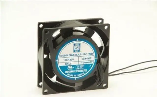 Main image of Orion Fans OA825AP-11-1TB | 115 VAC | 80x25mm | 25 CFM | 28 dBA | 9 W | 3000 RPM