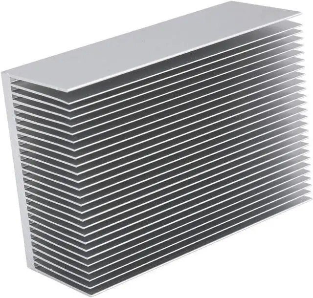 Alt view image 4 of 5 - Awxlumv Extra Large Heat Sinks Aluminum 15.75" x2.71" x 1.41" / 400x69x36mm High Power Heatsink Diffusion Cooling Module Cooler 27 Fin Radiator for LED Light Amplifier Transistor Semiconductor PCB