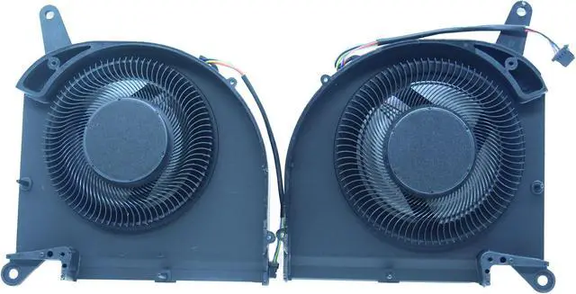 Alt view image 2 of 5 - BDWZNLA New CPU + GPU Cooling Fan for Gigabyte Aorus 15G 15P RX7P RX7G 2021 RTX30 17G XB XC GIGABYTE AERO 15 OLED XB XD RP75SA Aero 17 XA FNGT FNGS DFSCK22D05883Q DFSCM22716392Q DC12V 1A10mm Thick)