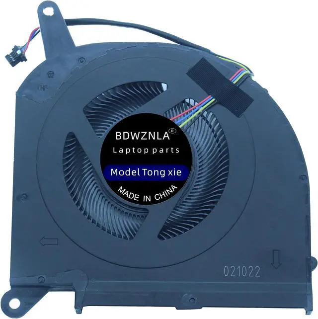Alt view image 4 of 5 - BDWZNLA New CPU + GPU Cooling Fan for Gigabyte Aorus 15G 15P RX7P RX7G 2021 RTX30 17G XB XC GIGABYTE AERO 15 OLED XB XD RP75SA Aero 17 XA FNGT FNGS DFSCK22D05883Q DFSCM22716392Q DC12V 1A10mm Thick)
