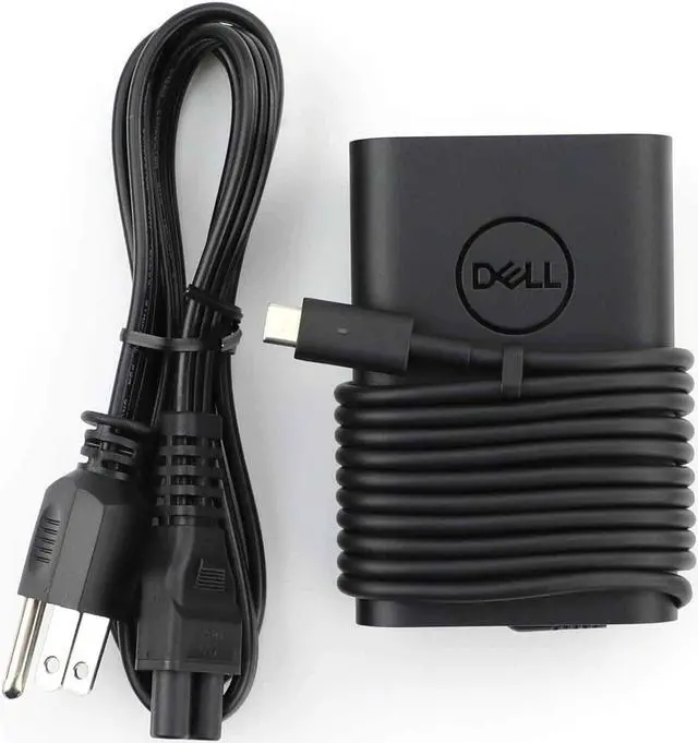 Alt view image 2 of 5 - Laptop Charger 65W Watt USB Type C AC Power Adapter Include Power Cord for Dell Latitude 3400 3500 5290(2in1) 5300 5400 5500 7200(2in1) 7300 7400(2in1), LA65NM170 HA65NM170,02YK0F 0M1WCF