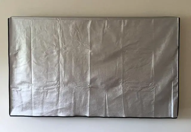 Main image of COMP-BIND 55'' Flat Screen TV - Outdoor Silver Cover, Ideal for LCD and Plasma TV, Water Resistant - CB257 52.5''W x 4.25''H x 32''H