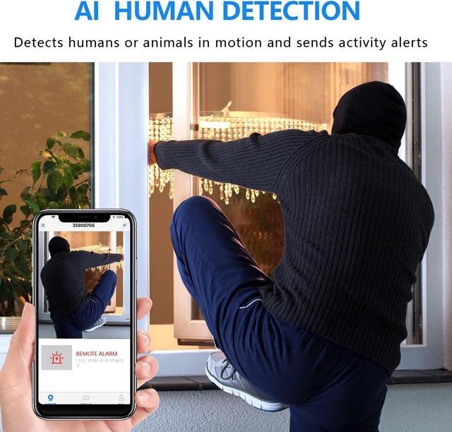 Alt view image 4 of 5 - Smallest Wireless WiFi Camera,HD1080P Spy Camera Hidden Camera,Mini HDVdeo Baby Monitor,Nanny Cam with Night Vision,Motion Detection,Cloud Storage for Security with iOS Android APP for Outdoor/Indoor