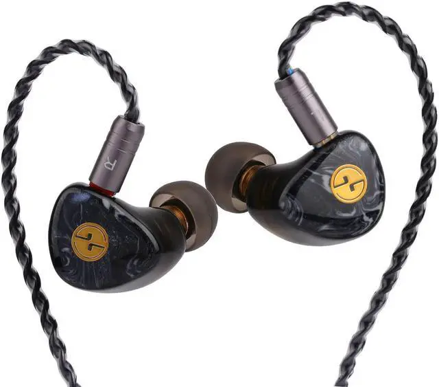 Alt view image 2 of 5 - Linsoul TIMHIFI T3 Plus & Tripowin Zonie Cable (3.5mm, 2pin) & TINHIFI Blue Foam Memory Eartips, 3 Pairs