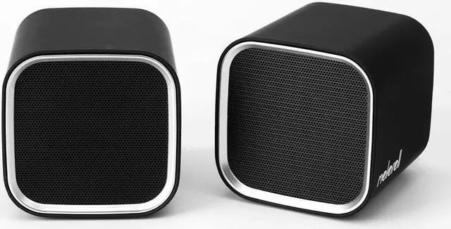 Main image of moloroll Computer Speakers for Desktop PC, Laptop, Mac, USB Powered, Small Wired 2.0 Channels Dual Stereo Clear with Bass Less Distortion