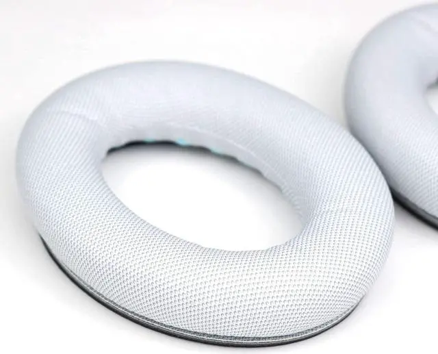 Alt view image 5 of 5 - MOLGRIA QC45 Ear Pads Cushion, Replacement Scaly Figure Earpads for Bose Quiet Comfort QC45 QC 35 II QC35 QC35ii Headphones(White)