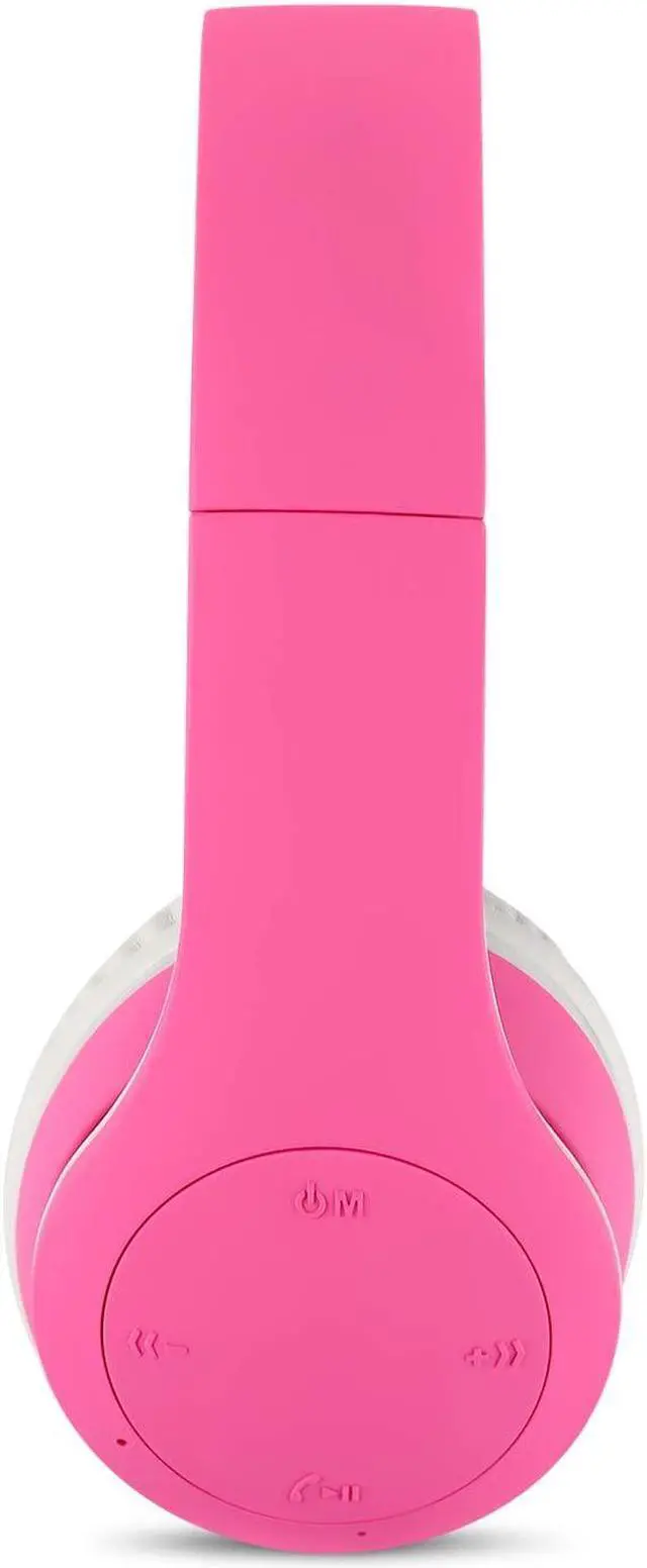 Alt view image 3 of 5 - NENOS Bluetooth Kids Headphones - Wireless With 93dB Limited Volume (Pink)