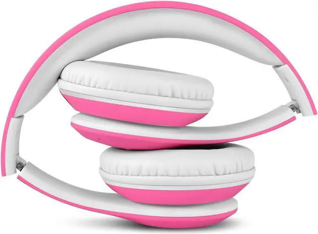 Alt view image 5 of 5 - NENOS Bluetooth Kids Headphones - Wireless With 93dB Limited Volume (Pink)