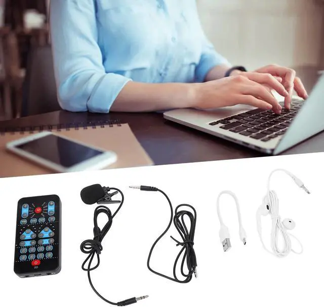 Alt view image 4 of 5 - Voice Changer Disguiser, Mini Gaming Live Sound Card, for Mobile Phone Computer, 8 Sound Effects, Male/Female/Baby/Loli Voice Changer, Plug and Play