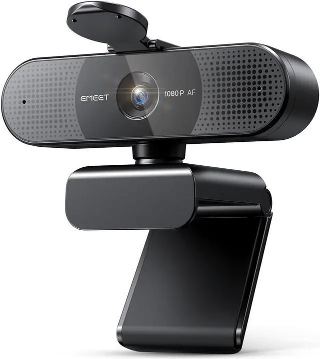 Main image of EMEET 2024 Upgraded C960 Webcam, Autofocus, 73deg View Angle, Computer Camera w/Privacy Cover and Microphone, 1080P HD Webcam for PC, Plug and Play USB Webcam for Video Calling/Zoom/Skype/Teams/Webex