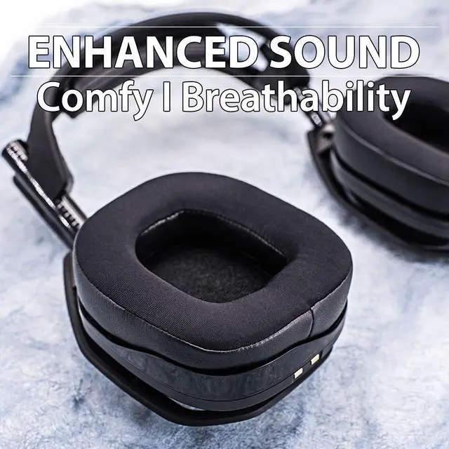 Alt view image 5 of 5 - A50 Mod Kit Gen 4 - Cooling Gel Earpads Compatible with Astro A50 Gen 4 Headset I Ear Pads/Headband/Replacement Ear Cushions/Microphone Foam - Not Suitable for A50 Gen 3 (Silky Cool Fabric)