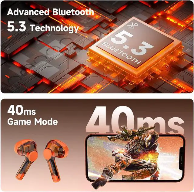 Alt view image 2 of 5 - truefree T3 Earbuds O1 Open Ear Bluetooth 5.3 Headphones, Earbuds with Earhooks