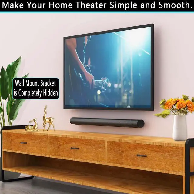 Wall Mount Tv Bracket WALI Soundbar Wall Mount For Sonos Arc