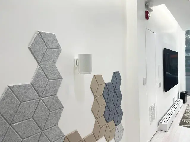 Alt view image 4 of 5 - ynVISION.DESIGN Adjustable Wall Mount Compatible with Sonos ERA 100 Speaker - White 2 Pack