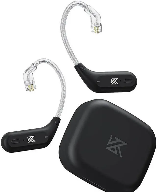 Alt view image 2 of 5 - erjigo TWS + Earbuds Hook 2Pin Connector with Mic Support/30 Hours Playback,KZ-AZ09 HD Bluetooth5.2 Ear Hook Compatible with 0.75/0.78mm Pin Earphones/Headphones/Headsets for Sports (C Pin)