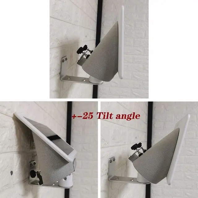 Alt view image 4 of 5 - ATOPCAENRT Wall Mount for Google Nest Hub Max, Wall Mount Bracket, Space-Saving Design for Home, Office, Kitchen, Bedroom, Compatible with Google Nest Hub Max 10" Display, Adjustable Viewing Angles